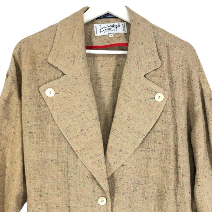 JC de CASTELBAJAC カステルバジャック ジャケット 麻・リネン サイズ