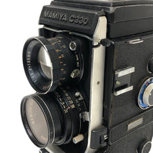 画像をギャラリービューアに読み込む, Mamiya マミヤ C330 Professional MAMIYA-SEKOR DS f3.5 105mm 二眼レフフィルムカメラ ブラック 動作未確認 【中古】
