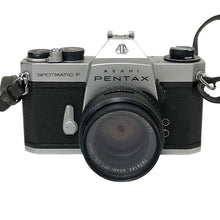 將圖片載入圖庫檢視器 PENTAX ペンタックス SPOTMATIC F SMC TAKUMAR ｆ1.8 55mm フィルムカメラ ブラック 動作未確認【中古】
