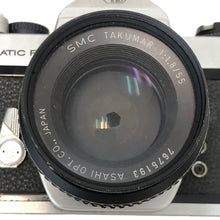 將圖片載入圖庫檢視器 PENTAX ペンタックス SPOTMATIC F SMC TAKUMAR ｆ1.8 55mm フィルムカメラ ブラック 動作未確認【中古】
