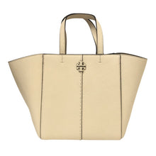 画像をギャラリービューアに読み込む, Tory Burch トリーバーチ マックグロー キャリーオール 147574 2wayトートバッグ ハンドバッグ 牛革 アイボリー【中古】【美品】レディース
