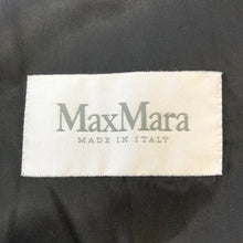 画像をギャラリービューアに読み込む, MAX MARA マックスマーラ 白タグ ダブルブレスト ショート ピーコート ウール ブラック【中古】 レディース
