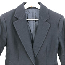 画像をギャラリービューアに読み込む, Burberry London バーバリー ロンドン 総裏 FCD11-160-32 テーラードジャケット コットン ネイビー【中古】 レディース
