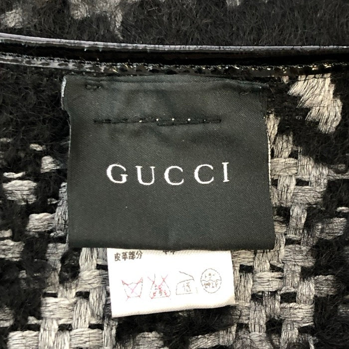 GUCCI グッチ インターロッキングG ケープ 331931 ポンチョ コットン