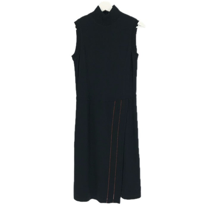 miss chloe ミスクロエ ストレッチ ワンピース レーヨン/カシミヤ ブラック【中古】 レディース