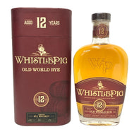 WhistlePig ホイッスルピッグ 未開栓 700ml 43度 12年 オールドワールド ライ ウイスキー【中古】 【新品同様】
