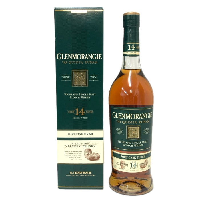 Glenmorangie グレンモーレンジィ 未開栓 700ml 46度 キンタ・ルバン 14年 ポートカスク フィニッシュ ウイスキー【中古】【新品同様】