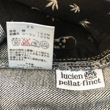 画像をギャラリービューアに読み込む, Lucien Pellat-Finet ルシアンペラフィネ ジーンズ ボタンフライ デニムパンツ コットン インディゴブルー サイズ26【中古】 レディース

