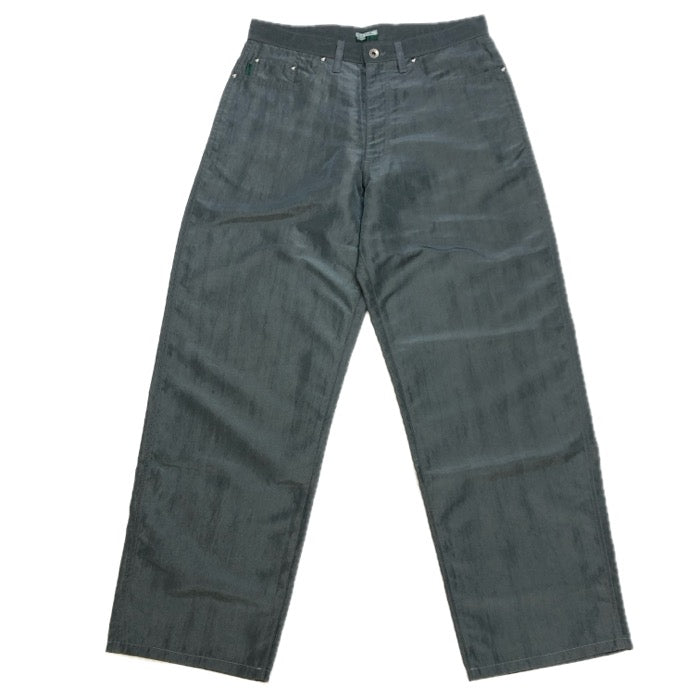 Paul Smith JEANS ポールスミスジーンズ ワイド ホログラムパッチ パンツ グレー サイズ32【中古】 メンズ