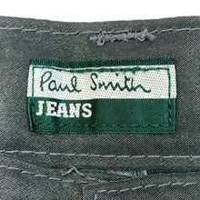 画像をギャラリービューアに読み込む, Paul Smith JEANS ポールスミスジーンズ ワイド ホログラムパッチ パンツ グレー サイズ32【中古】 メンズ
