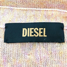 画像をギャラリービューアに読み込む, DIESEL ディーゼル オーバーサイズ カーディガン 麻・リネン ピンク系【中古】 レディース

