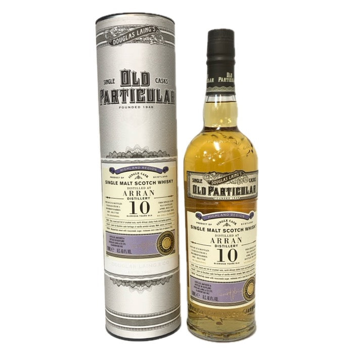 DOUGLAS LAING ダグラスレイン 未開栓 700ml 48.4度 シングルモルト オールドパティキュラー アラン 10年 2013 ウイスキー【中古】【新品同様】