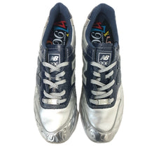 이미지를 갤러리 뷰어에 로드 , Frank Muller x New Balance フランクミュラー × ニューバランス CM996 スニーカー レザー シルバー 27.5cm【中古】【新品同様】【美品】 メンズ
