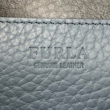 将图片加载到图库查看器，Furla フルラ セカンドバッグ 22621 クラッチバッグ 本革 ブルー【中古】【美品】 メンズ
