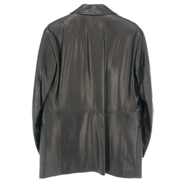 Burberry London バーバリー ロンドン レザージャケット 羊革 ブラック