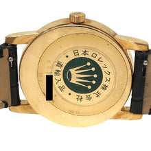 画像をギャラリービューアに読み込む, ROLEX ロレックス K番 32mm 純正尾錠(750) チェリーニ 5116 腕時計 18KYG シャンパン 手巻き シャンパン文字盤【中古】 メンズ

