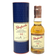Glenfarclas グレンファークラス 未開栓 200ml 43度 シングルモルト スコッチ 12年 ウイスキー【中古】 【新品同様】