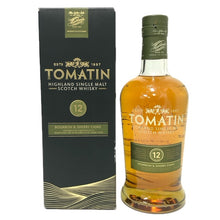 이미지를 갤러리 뷰어에 로드 , TOMATIN トマーティン 12年 未開栓 700ml 43度 バーボン＆シェリーカスク スコッチ ウイスキー 【中古】【新品同様】
