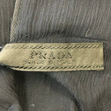 画像をギャラリービューアに読み込む, PRADA プラダ ドレス ワンピース コットン/ベロア ネイビー XLサイズ相当【中古】 レディース
