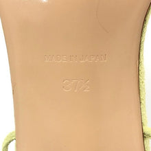 將圖片載入圖庫檢視器 PIPPICHIC ピッピシック レースアップ クリスタルヒール ミュール スウェード パステルグリーン 24.5cm相当【中古】 レディース
