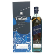 Johnnie walker blue label ジョニーウォーカー ブルーラベル 未開栓 750ml 40度 ブレンデッド スコッチ シティ × マーズ 2220限定 ウイスキー【中古】【新品同様】