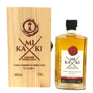 KAMIKI 神息 未開栓 750ml 48度 シングルモルト オリジナル木箱 ウイスキー【中古】【新品同様】