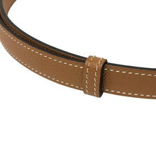 Load image into Gallery viewer, HERMES エルメス シルバー金具 ケリー18 ベルト ヴォーエプソン ブラウン X刻印【中古】【美品】

