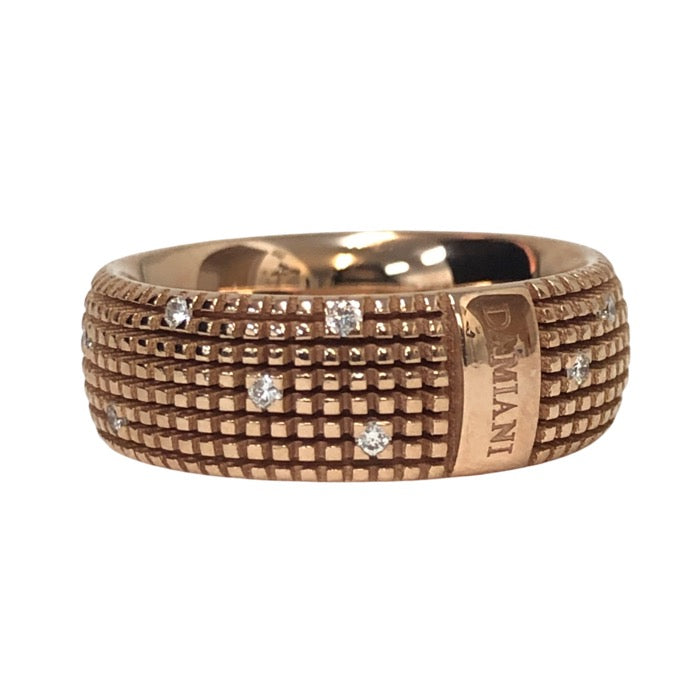 Damiani ダミアーニ 18PD メトロポリタン ドリーム リング・指輪 ダイヤモンド/K18ピンクゴールド 11号相当 磨き済み【中古】【新品同様】【美品】