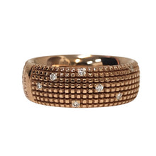 将图片加载到图库查看器，Damiani ダミアーニ 18PD メトロポリタン ドリーム リング・指輪 ダイヤモンド/K18ピンクゴールド 11号相当 磨き済み【中古】【新品同様】【美品】
