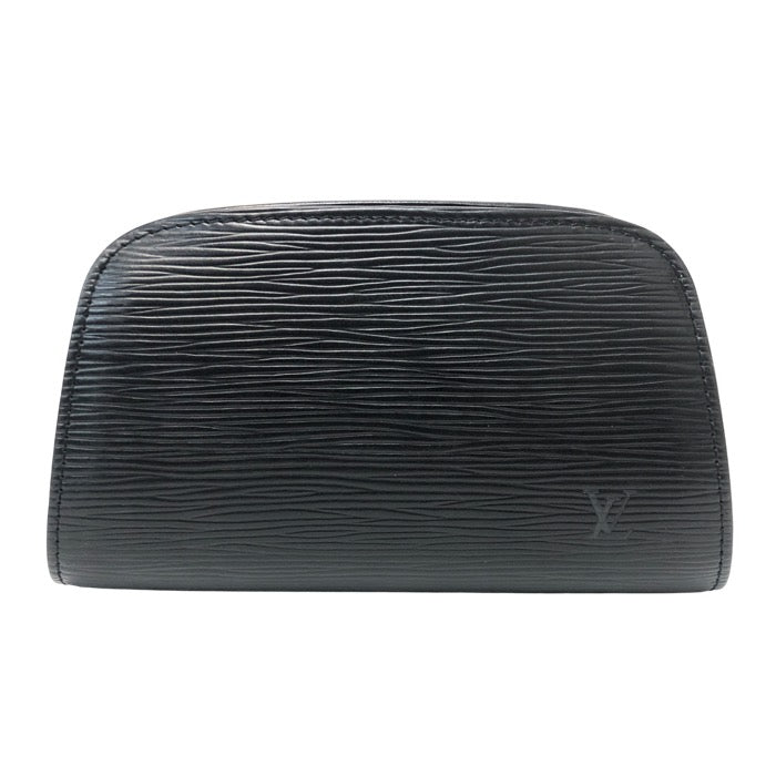 LOUIS VUITTON ルイ・ヴィトン 小物入れ ドーフィーヌPM M48442 ポーチ エピレザー ノワール【中古】 レディース