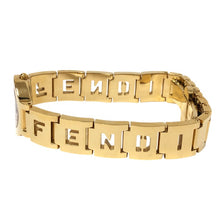 將圖片載入圖庫檢視器 FENDI フェンディ 限定モデル 1Pダイヤ ステラ LIMITED 3060L 腕時計 GP ゴールド クオーツ ブラック文字盤 24mm【中古】 レディース
