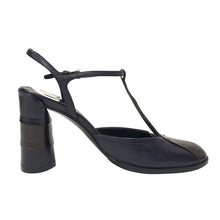 將圖片載入圖庫檢視器 PRADA プラダ バイカラー バックストラップ サンダル レザー パープル ブラウン 24.5cm相当【中古】 レディース
