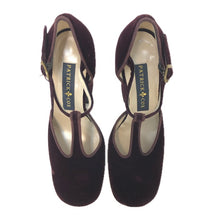 이미지를 갤러리 뷰어에 로드 , PATRICK COX パトリックコックス ストラップ チャンキーヒール パンプス スウェード ボルドー 24.5cm相当【中古】 レディース

