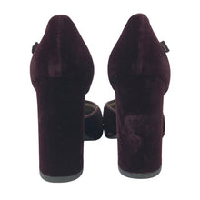 이미지를 갤러리 뷰어에 로드 , PATRICK COX パトリックコックス ストラップ チャンキーヒール パンプス スウェード ボルドー 24.5cm相当【中古】 レディース
