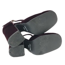이미지를 갤러리 뷰어에 로드 , PATRICK COX パトリックコックス ストラップ チャンキーヒール パンプス スウェード ボルドー 24.5cm相当【中古】 レディース
