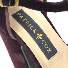 이미지를 갤러리 뷰어에 로드 , PATRICK COX パトリックコックス ストラップ チャンキーヒール パンプス スウェード ボルドー 24.5cm相当【中古】 レディース
