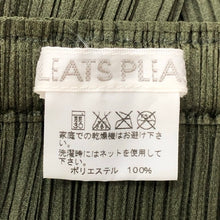 画像をギャラリービューアに読み込む, Pleated Please Issey Miyake プリーツプリーズ イッセイミヤケ プリーツミディアム 裾カット変形 PP43-JG106 スカート オリーブグリーン系 M相当【中古】 レディース
