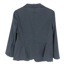 이미지를 갤러리 뷰어에 로드 , UNTITLED アンタイトル テーラードジャケット コットン ネイビー LL(2L)相当【中古】 レディース
