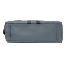 将图片加载到图库查看器，Furla フルラ ロゴ金具 ICARO イカロ 976644 ショルダーバッグ レザー ダスティブルー【中古】【新品同様】【美品】メンズ
