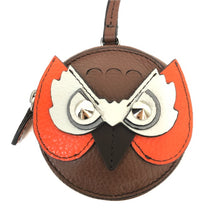 画像をギャラリービューアに読み込む, Furla フルラ フクロウモチーフ 小銭入れ コインケース レザー ブラウン【中古】【新品同様】【美品】レディース
