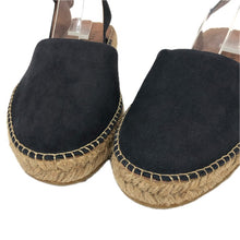 將圖片載入圖庫檢視器 MARGARET HOWELL マーガレットハウエル エスパドリーユ フラットサンダル レザー ネイビー 24cm【中古】【新品同様】【美品】レディース
