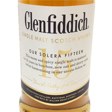 画像をギャラリービューアに読み込む, Glenfiddich グレンフィディック 15年 ソレラリザーヴ 未開栓 700ml 40度 シングルモルト スコッチ ウイスキー【中古】【新品同様】

