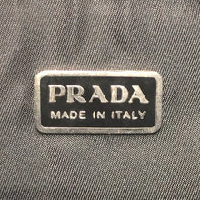 画像をギャラリービューアに読み込む, PRADA SPORTS プラダスポーツ ワンショルダー ハンドバッグ ウール/レザー チャコールグレー【中古】 レディース

