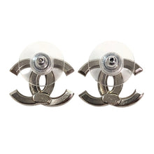 將圖片載入圖庫檢視器 CHANEL シャネル ココマーク ピアス ラインストーン シルバー 15P刻印【中古】レディース
