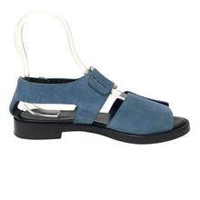 將圖片載入圖庫檢視器 3.1 Phillip Lim フィリップリム サンダル スウェード ブルー ローヒール サイズ38(25cm相当)【中古】 レディース

