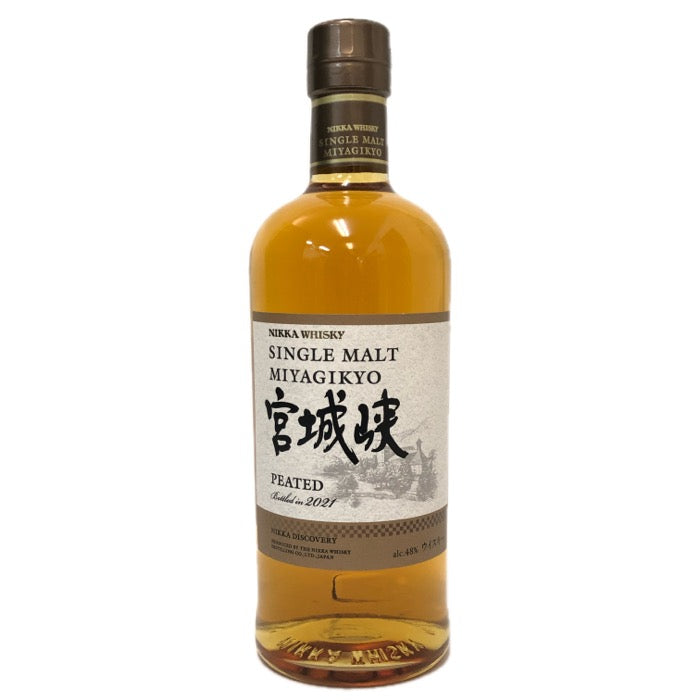 Nikka Whisky ニッカウヰスキー 宮城狭 未開栓 700ml 48度 ピーテッド シングルモルト ウイスキー【中古】【新品同様】