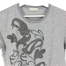 画像をギャラリービューアに読み込む, ETRO エトロ メタルビーズ 半袖Ｔシャツ コットン グレー M相当【中古】 レディース
