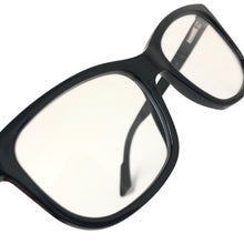 画像をギャラリービューアに読み込む, GUCCI グッチ メガネフレーム サイドロゴ Gロゴ 度なしレンズ GG1635 29A ブラック メガネ【中古】 ユニセックス
