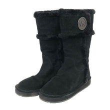 將圖片載入圖庫檢視器 Michael Kors マイケルコース ムートンブーツ ブラック サイズ8(25cm相当)【中古】 レディース
