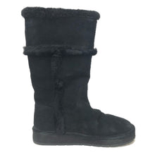 將圖片載入圖庫檢視器 Michael Kors マイケルコース ムートンブーツ ブラック サイズ8(25cm相当)【中古】 レディース
